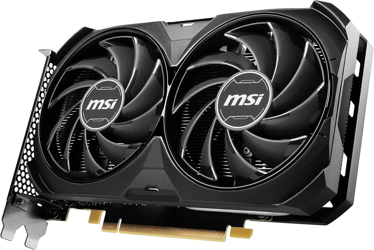 MSI Gaming GeForce RTX 4060 Ti 8GB GDRR6 128-bit HDMI/DP Nvlink TORX Fan 4.0 Ada Lovelace Architecture Graphics Card (RTX 4060 Ti Ventus 2X Black 8GB OC)