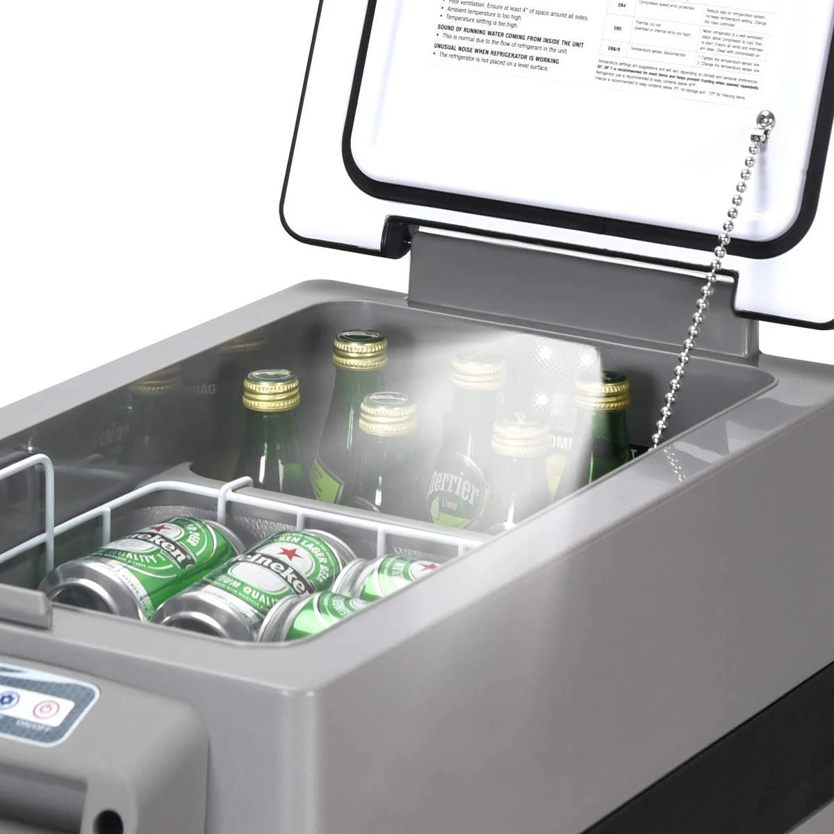 44 Quart Portable Refrigerator – Compact Car Fridge/Freezer for Vehicle