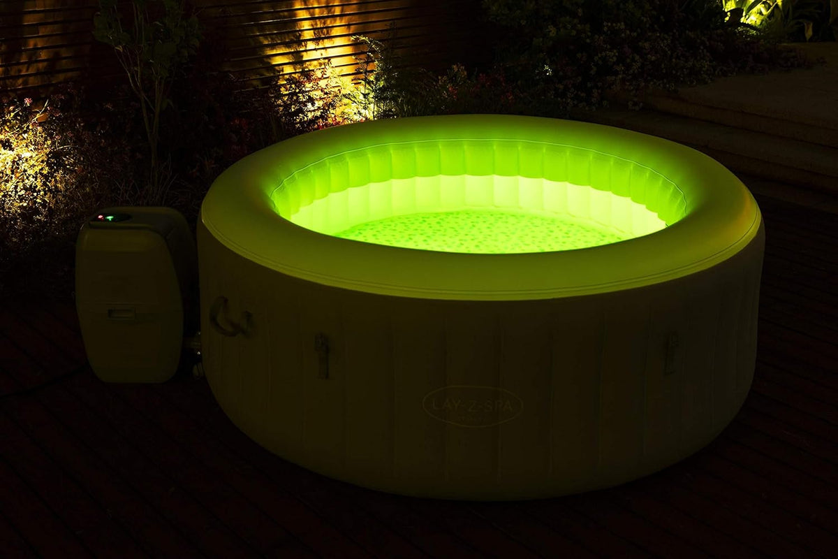 Lay-Z-Spa? Miami Airjet? 2-4 Person Round Inflatable Hot Tub