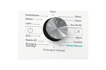 - Front-loading washing machine, 11kg, 1400 rpm, White, FFBD11469BVFR
