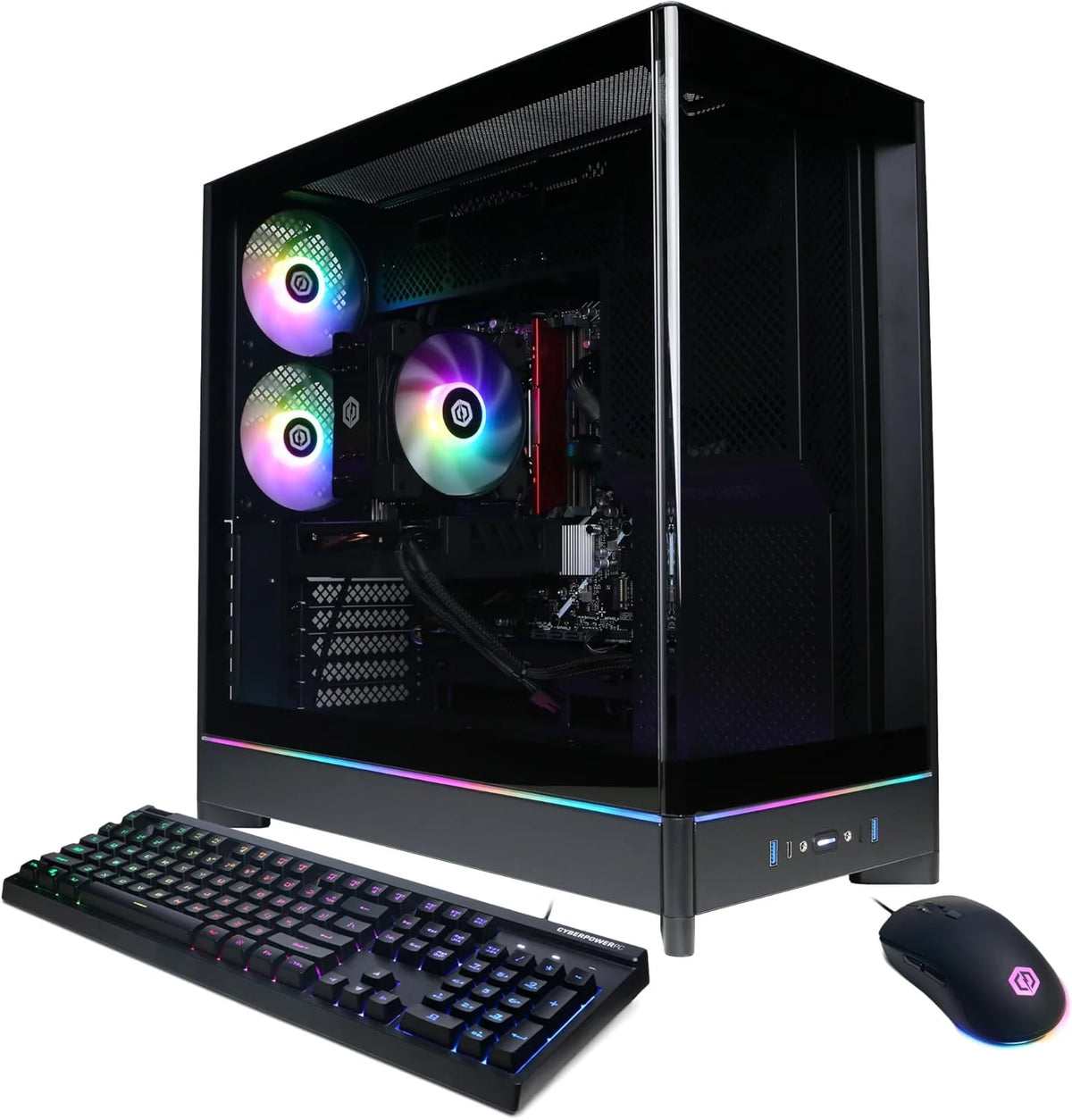 Gaming PC, Intel Core i5-13400F 2.5GHz, GeForce RTX 4060 8GB, 16GB DDR5, 1TB PCIe Gen4 SSD, WiFi Ready & Windows 11 Home (GXiVR8060A24)