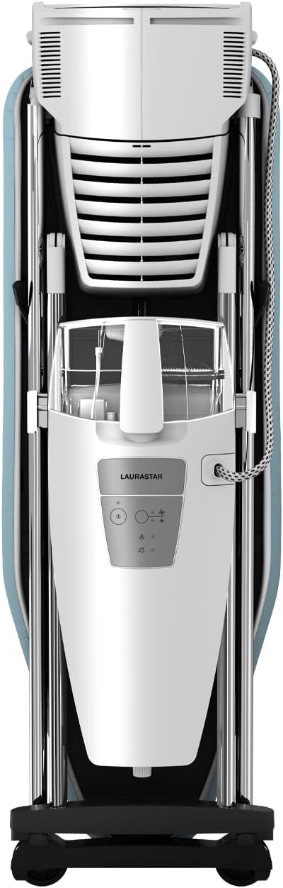 Laurastar S Pure, Ironing System, Hygienic Steam Eliminates 99.9% of Bacteria and Dust Mites, Active Board, Wheels, Removable Water Tank