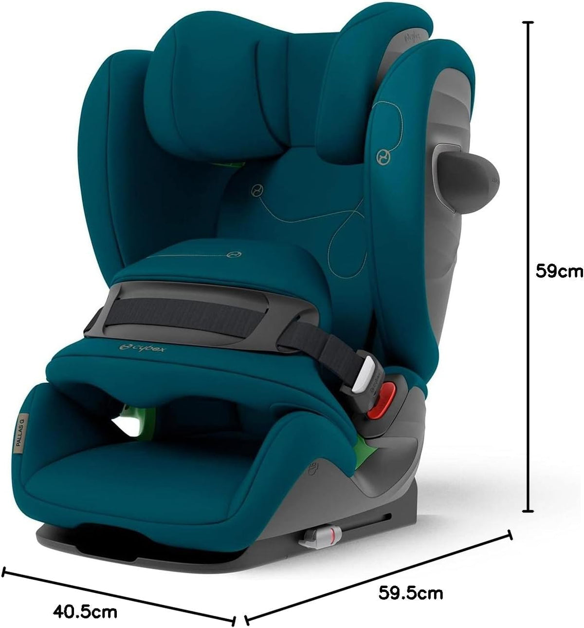 Cybex Pallas G2 Plus/Stormy Blue-light blue PU1