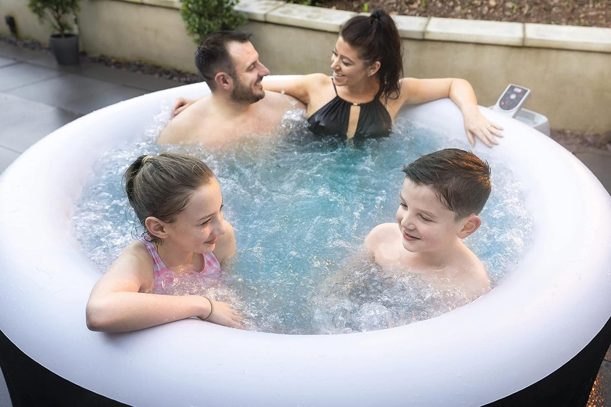 Lay-Z-Spa? Miami Airjet? 2-4 Person Round Inflatable Hot Tub