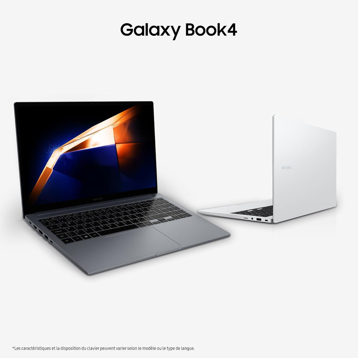 Galaxy Book4 15.6" Laptop, Intel Core i5, 8GB RAM, 256GB SSD, French AZERTY Keyboard, Gray, Windows 11 Home