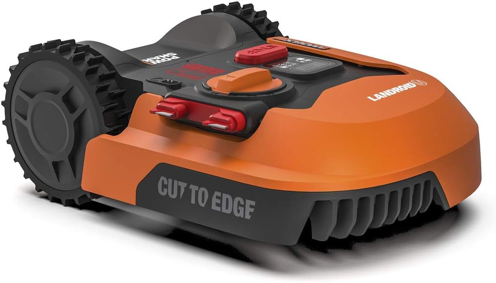 Landroid Plus WR167E Smart Connected Robotic Lawnmower, 700 m2 Max. 800 m2, Easy Installation, Configurable, 35% Slope, Rain Sensor, Cuts Close to Edges, Fast Mowing
