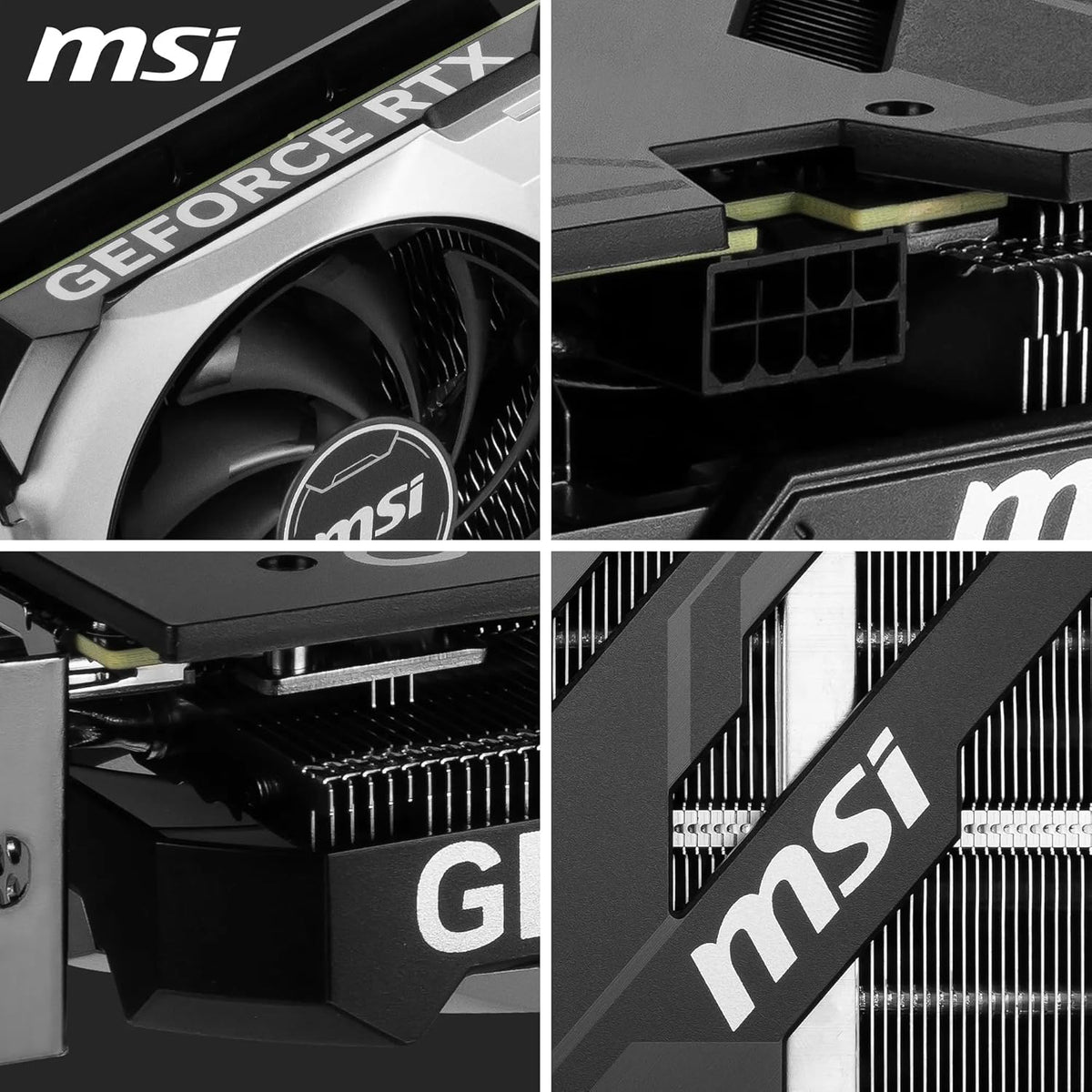 MSI GeForce RTX 4060 Ti Ventus 3X E 8G OC Graphics Card - 8 GB GDDR6 (18 GB/s 128-bit) PCIe 4.0 - 3 x Fans TORX 4.0 - HDMI 2.1a DisplayPort 1.4a