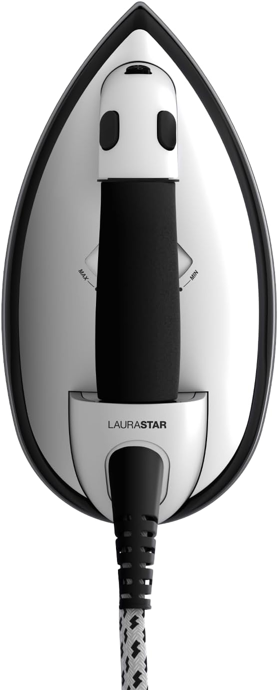 Laurastar S Pure, Ironing System, Hygienic Steam Eliminates 99.9% of Bacteria and Dust Mites, Active Board, Wheels, Removable Water Tank