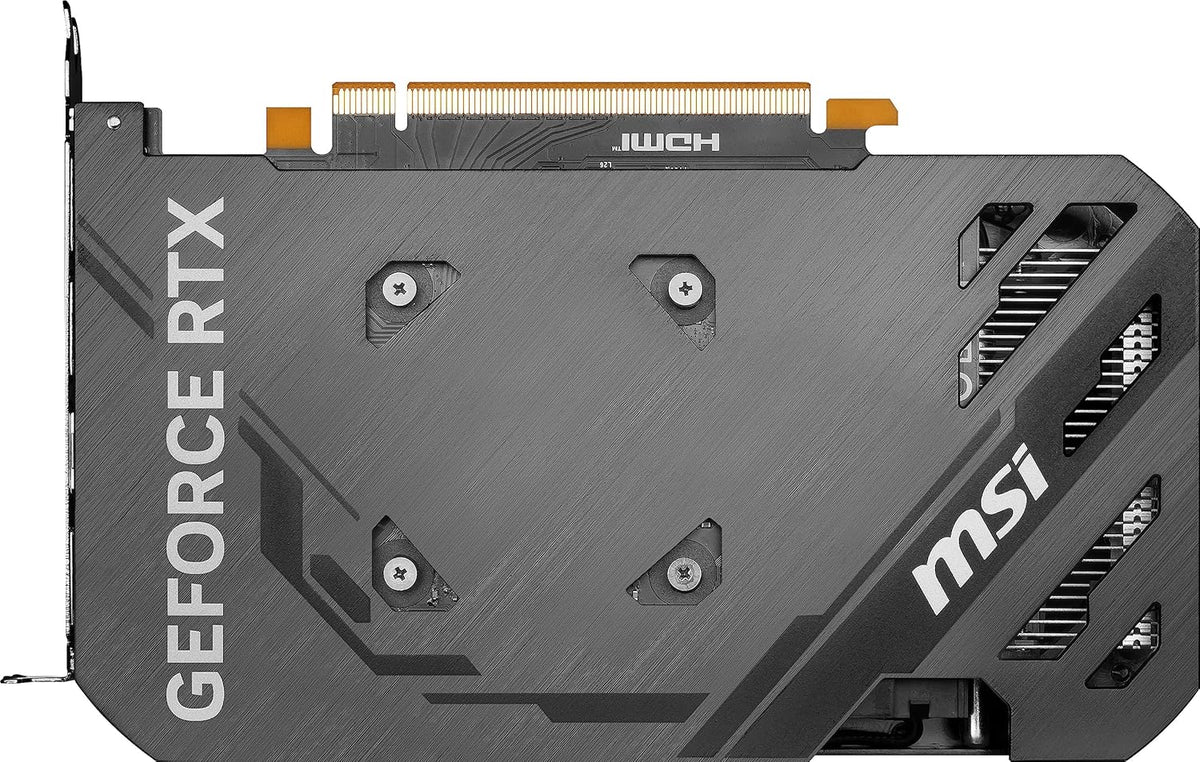 MSI Gaming GeForce RTX 4060 8GB GDDR6 128-bit HDMI/DP NVLink Graphics Card with Torx 4.0 Fan Graphics Card with Ada Lovelace Architecture (RTX 4060 Ventus 2X Black 8G OC)