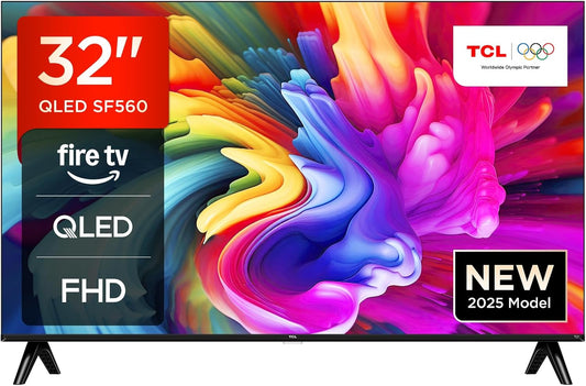 TCL 32-inch Full HD Smart QLED Direct LED SF560 with Fire TV and Alexa Voice Remote
