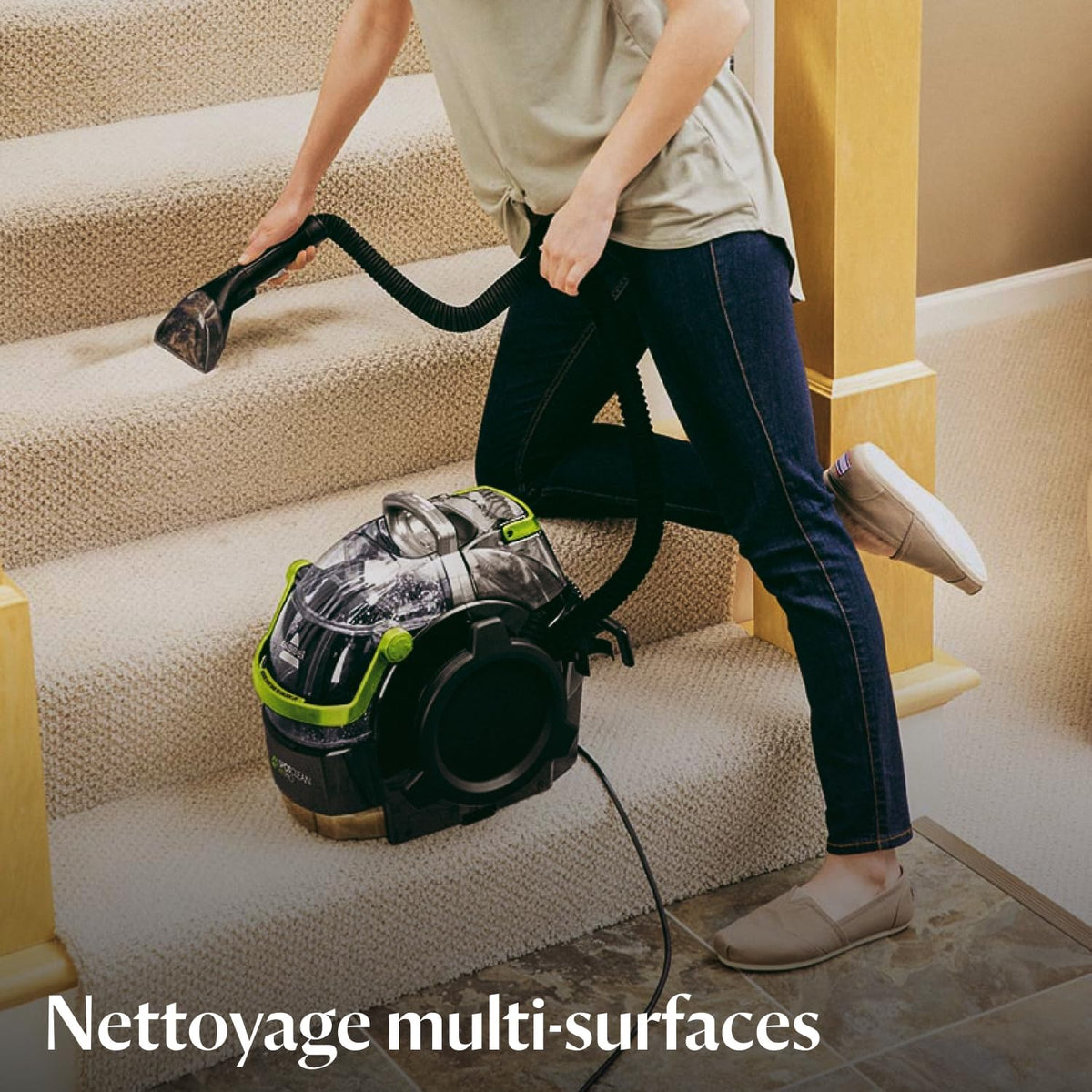 BISSELL SpotClean Pet Pro, Sofa Shampooer, Powerful 750W Motor, Ideal for Pet Owners, Cleaner for Carpets, Rugs, Furniture, Fabrics, Car & More, 15585