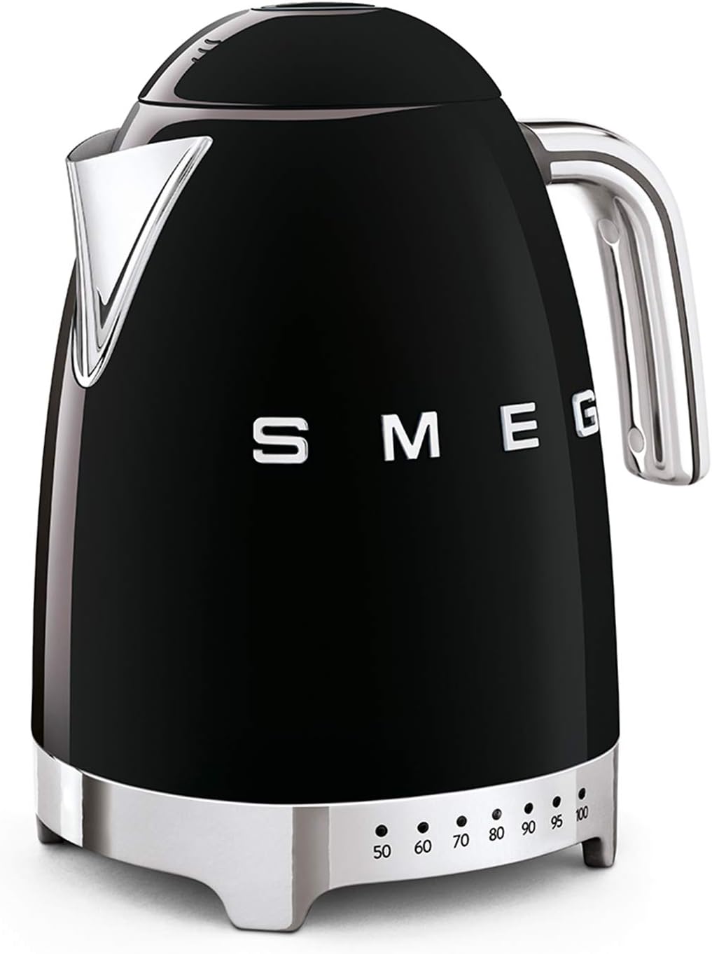 Variable Temperature Kettle KLF04BLEU 1.7 L, Multiple Temperature Settings, Washable Limescale Filter, Automatic Safety Shut-Off, Water Level Indicator, Cable Storage, 2400W, Black