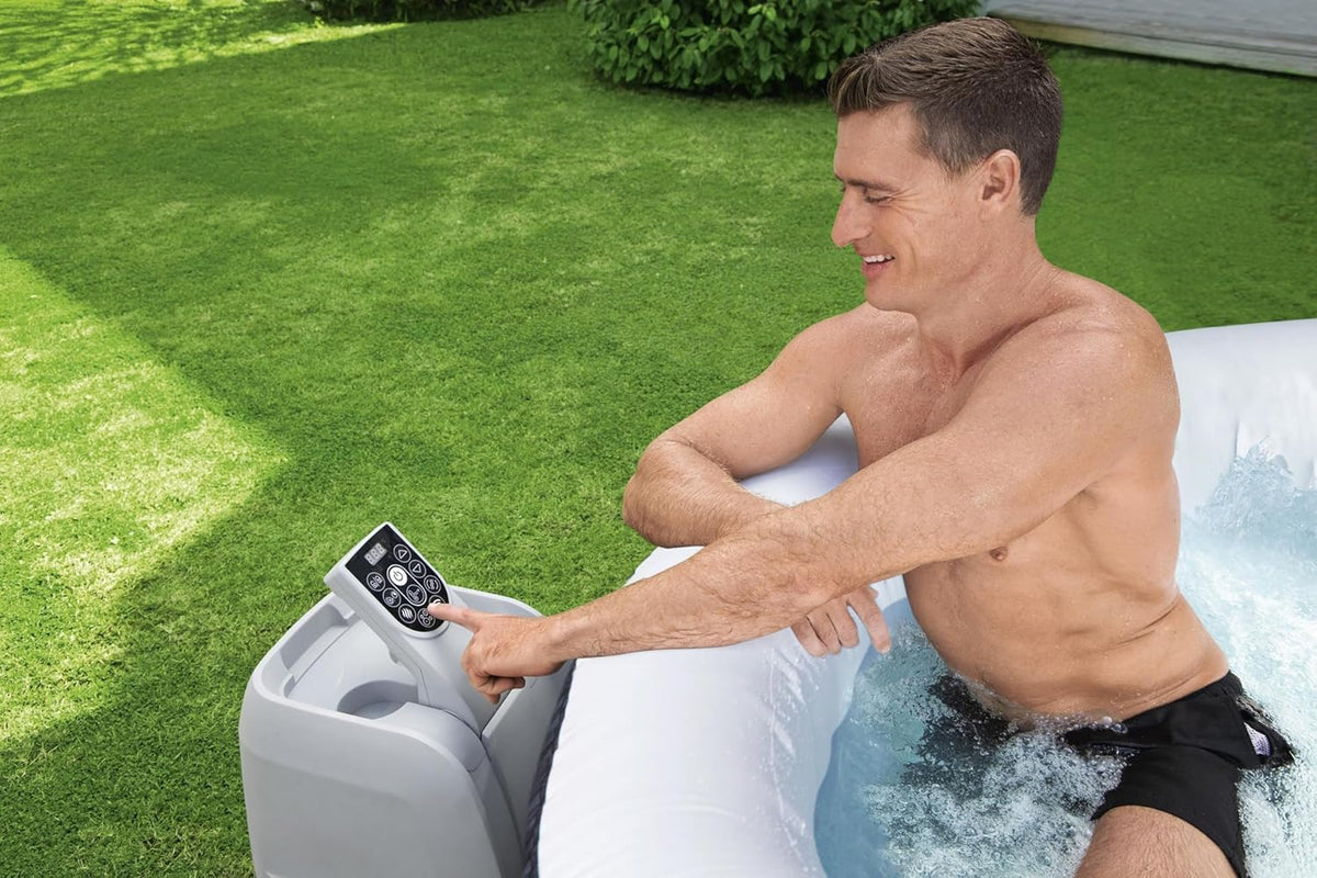 Lay-Z-Spa? Miami Airjet? 2-4 Person Round Inflatable Hot Tub