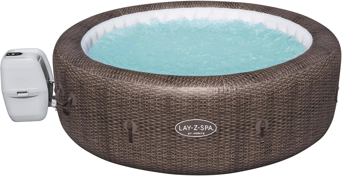 Lay-Z-Spa? Miami Airjet? 2-4 Person Round Inflatable Hot Tub