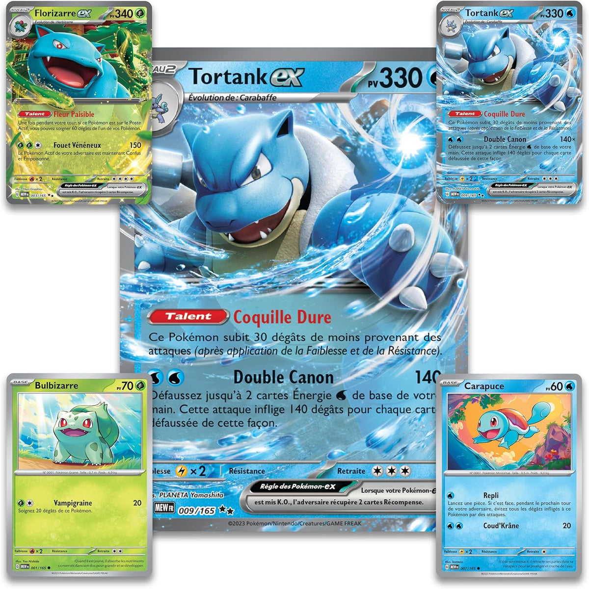 Pokemon: Premium Collection Blooming Waters of the Pokemon TCG (4 Foil Promo Cards, 1 Foil Oversized Card and 12 Booster Packs)