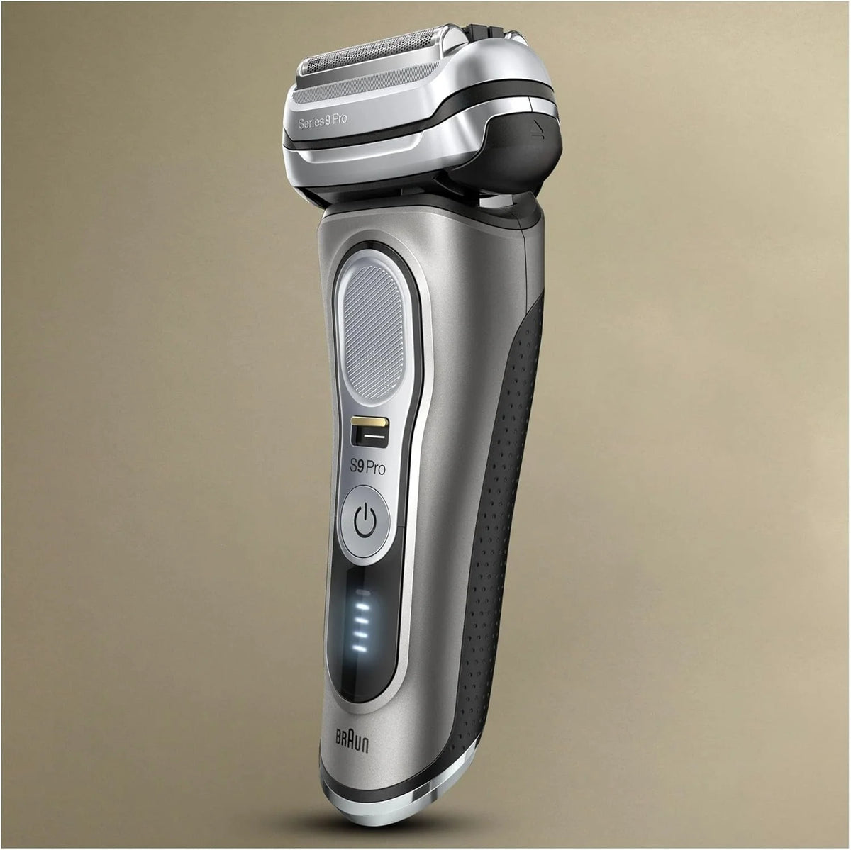 Braun Series 9 Pro Premium Rasierer Herren, Testsieger Stiftung Warentest, 4+1 Scherkopf, Elektrorasierer & Trimmer, Reinigungsstation, 60 Min