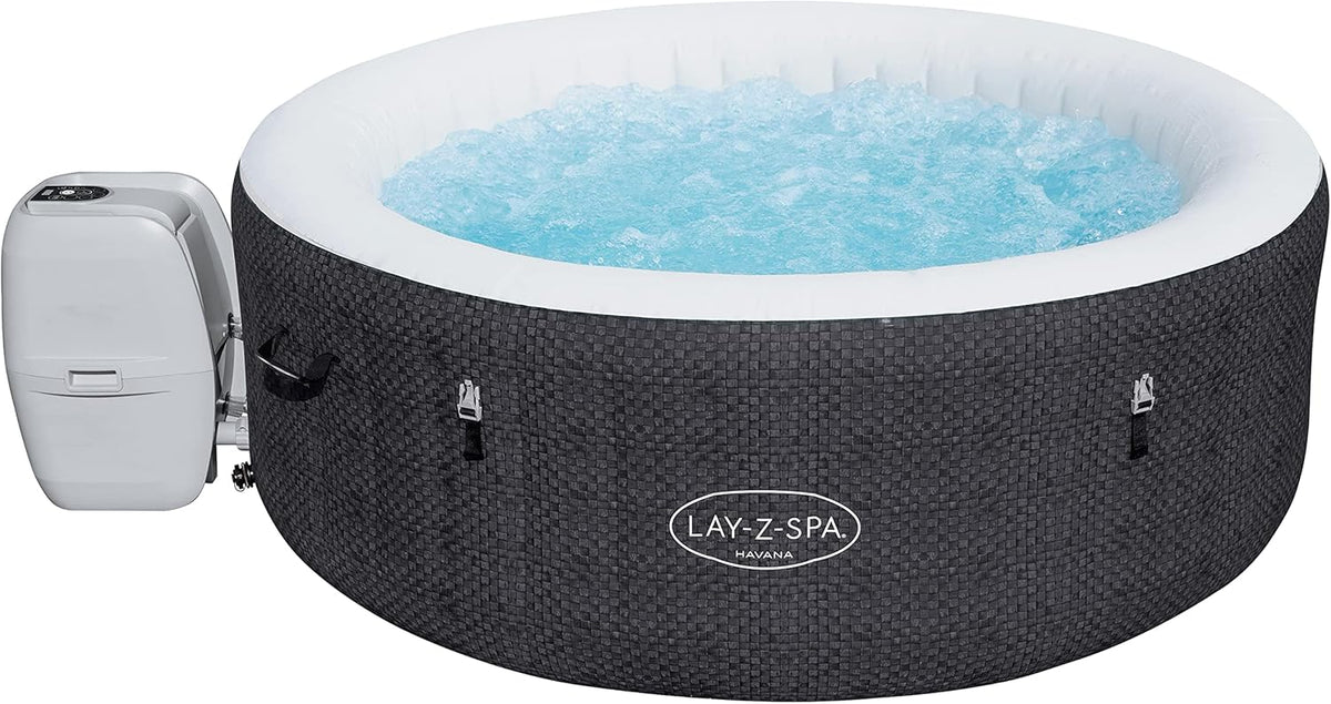 Lay-Z-Spa? Miami Airjet? 2-4 Person Round Inflatable Hot Tub