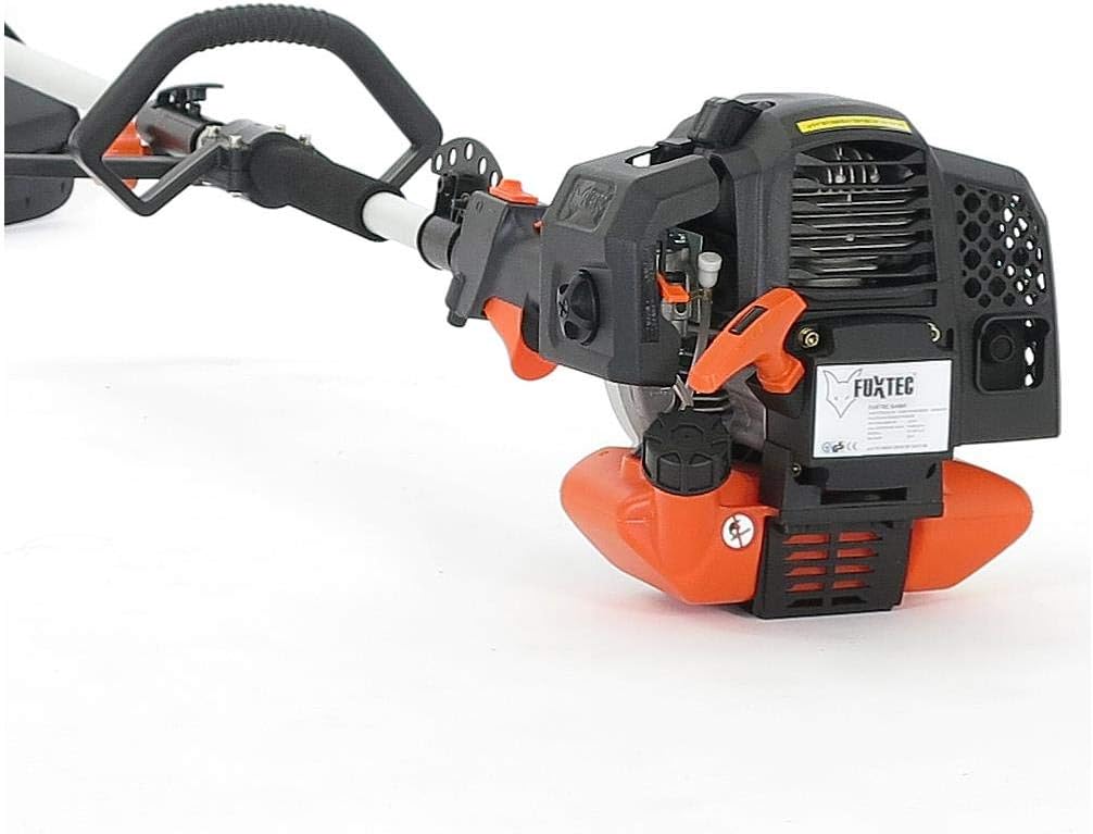 Fuxtec FX-MT152E 5-in-1 Multi-Tool Petrol Brush Cutter - Easy Starter, 3 HP, 52 cc, 2-Stroke Engine, Pruner, Hedge Trimmer, Edger with Cord or Blade, 1 Meter Extension
