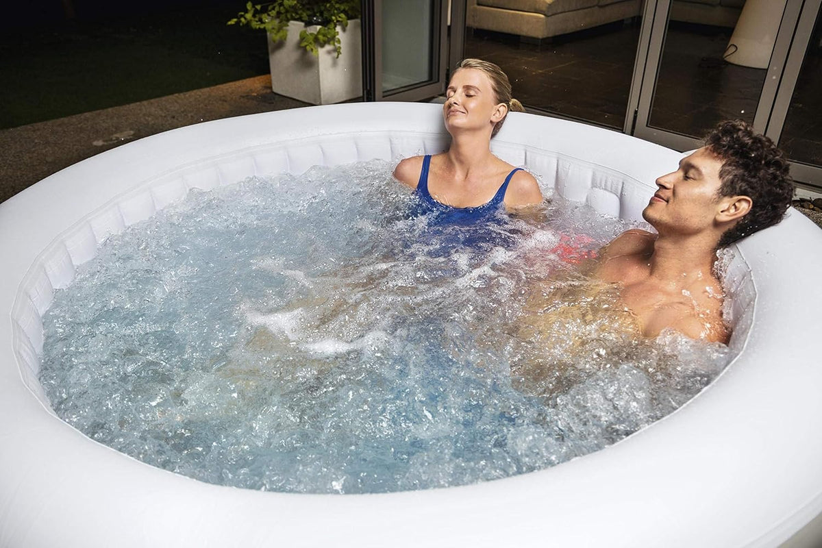 Lay-Z-Spa? Miami Airjet? 2-4 Person Round Inflatable Hot Tub