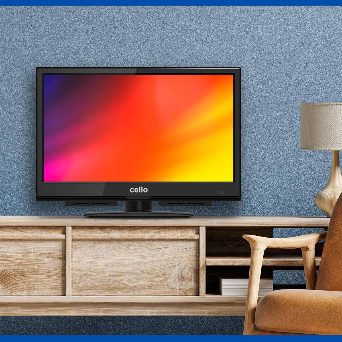 Cello C1624F 16" Full HD LED TV Integrierter -Player Triple Tuner DVB-T/T2-CS/S2 HDMI USB 230V ?Pitch Perfect Sound f ur EIN einzigartiges Klangerlebnis
