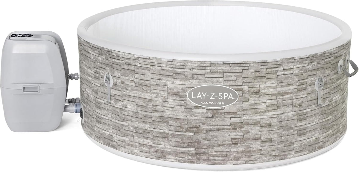 Lay-Z-Spa? Miami Airjet? 2-4 Person Round Inflatable Hot Tub