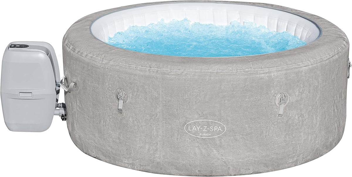 Lay-Z-Spa? Miami Airjet? 2-4 Person Round Inflatable Hot Tub