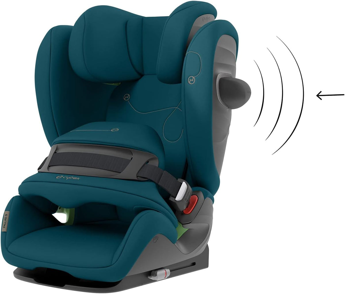 Cybex Pallas G2 Plus/Stormy Blue-light blue PU1