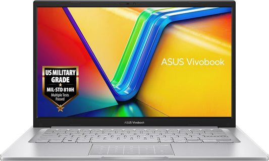 Asus Vivobook 14 S1404VA-JAL999W 14-inch FHD Laptop (Intel Core i5-1335U 4.6GHz Processor, 16GB RAM, 512GB NVMe SSD, Intel Iris X Graphics, Windows 11 Home) - AZERTY Keyboard