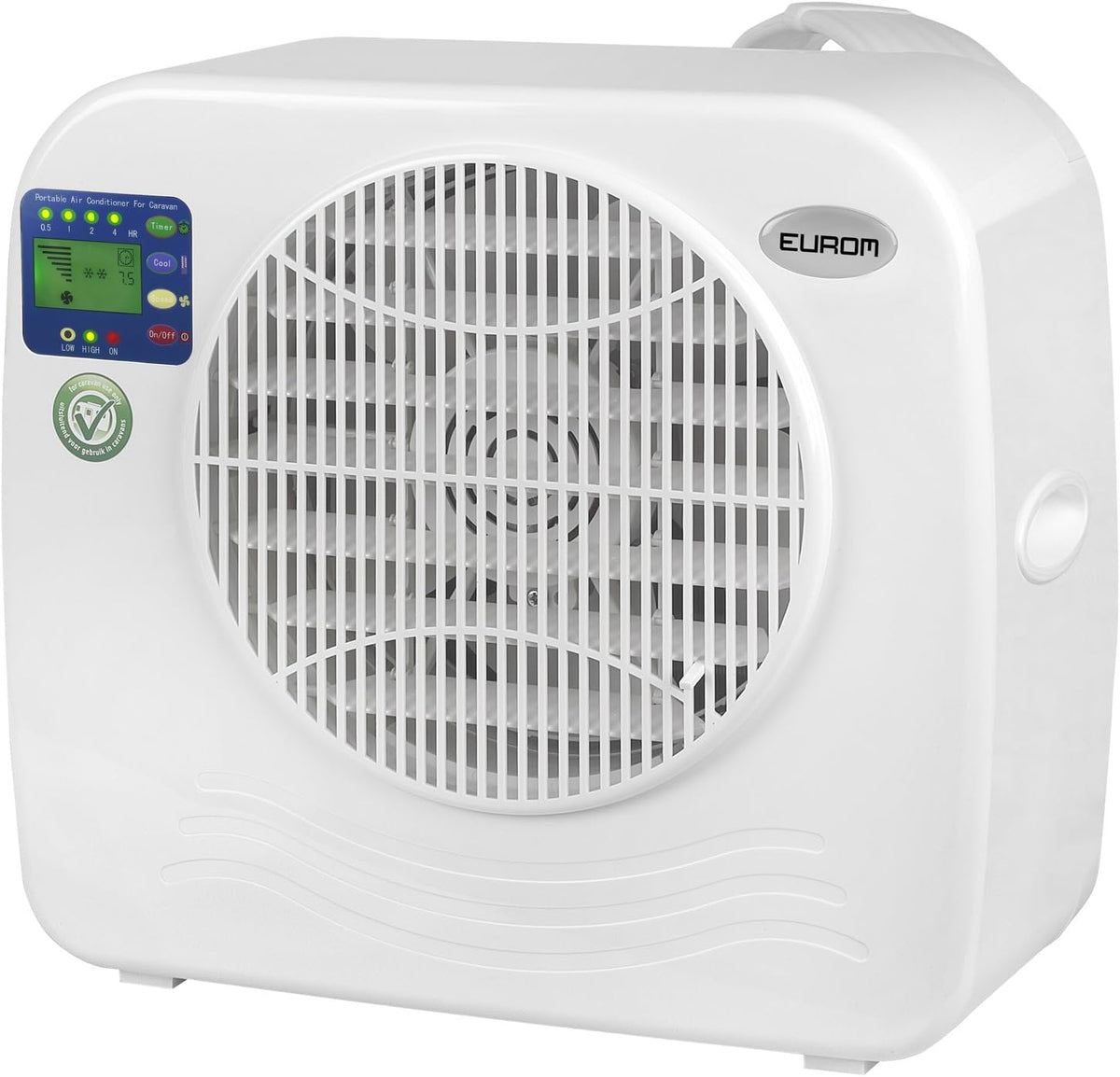 EUROM Split Air Conditioner AC2401 for caravan, motorhome, boat, bus, campervan, mobile home | Portable air conditioner with 2400 BTU | Improved model of the legendary AC2400 air conditioner