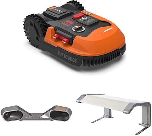 Landroid Plus WR167E Smart Connected Robotic Lawnmower, 700 m2 Max. 800 m2, Easy Installation, Configurable, 35% Slope, Rain Sensor, Cuts Close to Edges, Fast Mowing