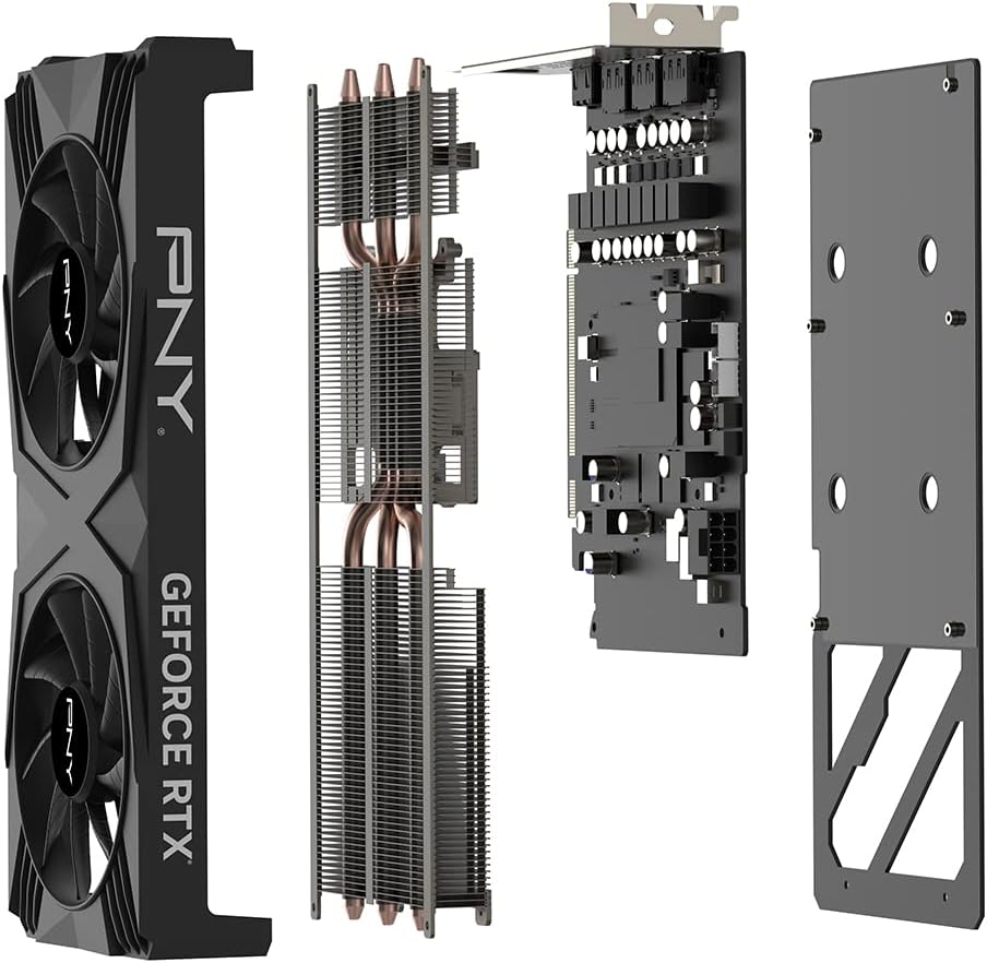 PNY GeForce RTX? 4060 Ti 16GB Verto Dual Fan Edition DLSS 3 Graphics Card