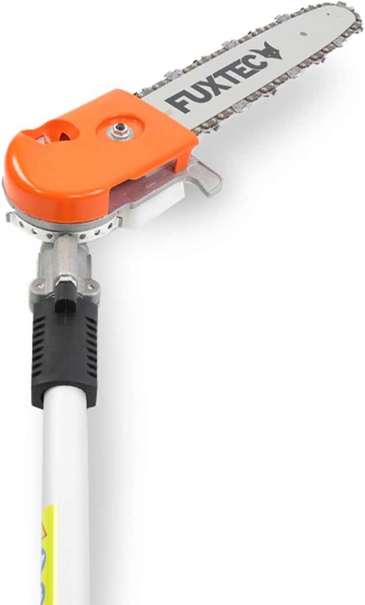 Fuxtec FX-MT152E 5-in-1 Multi-Tool Petrol Brush Cutter - Easy Starter, 3 HP, 52 cc, 2-Stroke Engine, Pruner, Hedge Trimmer, Edger with Cord or Blade, 1 Meter Extension