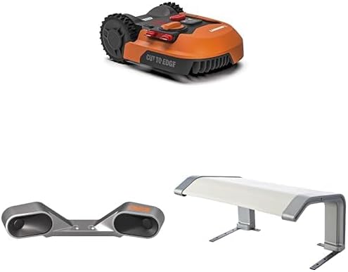 Landroid Plus WR167E Smart Connected Robotic Lawnmower, 700 m2 Max. 800 m2, Easy Installation, Configurable, 35% Slope, Rain Sensor, Cuts Close to Edges, Fast Mowing