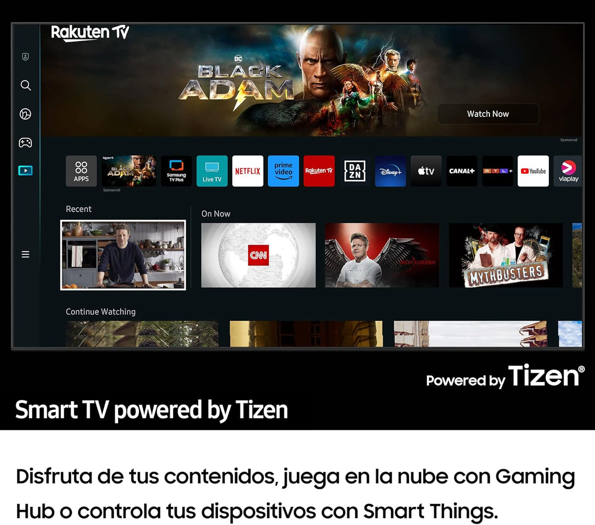 TU55CU7095 55-inch (55-inch) Crystal UHD 4K Smart TV, 2023