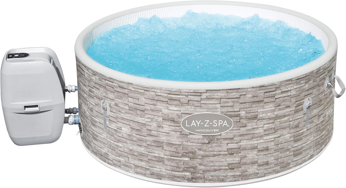 Lay-Z-Spa? Miami Airjet? 2-4 Person Round Inflatable Hot Tub
