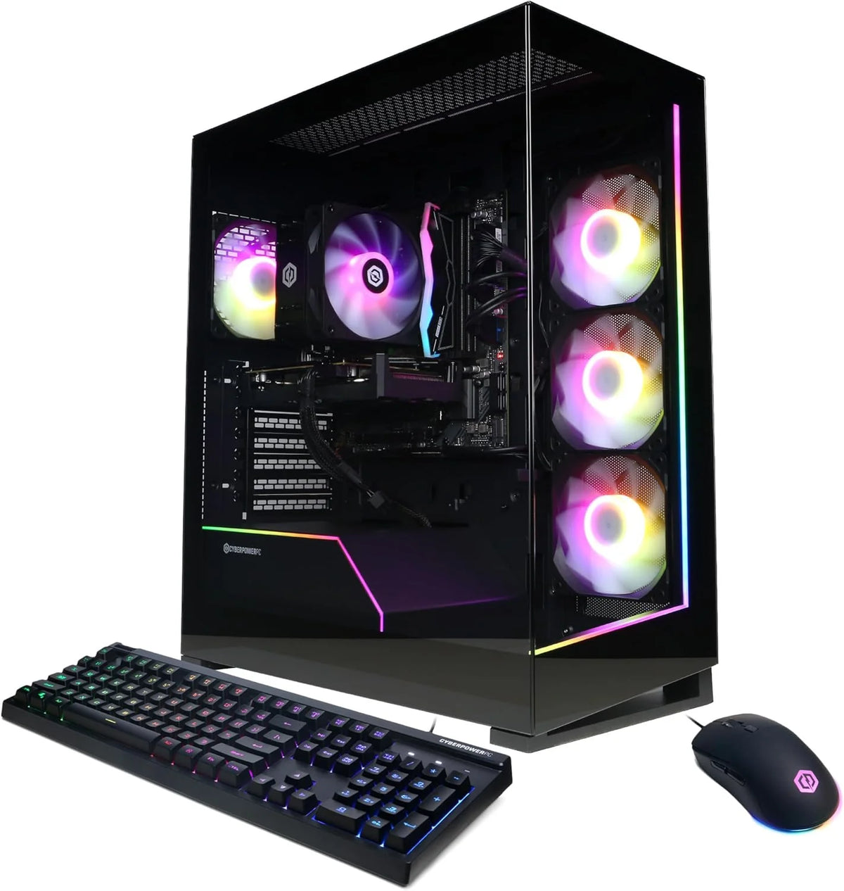 Gaming PC, Intel Core i5-13400F 2.5GHz, GeForce RTX 4060 8GB, 16GB DDR5, 1TB PCIe Gen4 SSD, WiFi Ready & Windows 11 Home (GXiVR8060A24)