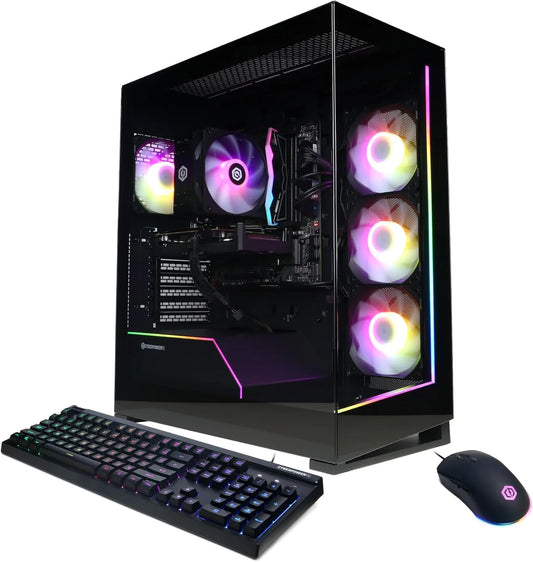 Gaming PC, Intel Core i5-13400F 2.5GHz, GeForce RTX 4060 8GB, 16GB DDR5, 1TB PCIe Gen4 SSD, WiFi Ready & Windows 11 Home (GXiVR8060A24)