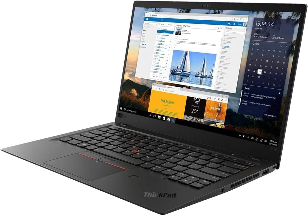 Lenovo ThinkPad X1 Carbon 5th Edition Business Laptop 14" FHD Intel Core i5-6200U 8GB RAM 256GB SSD Windows 11 Pro (Renewed)