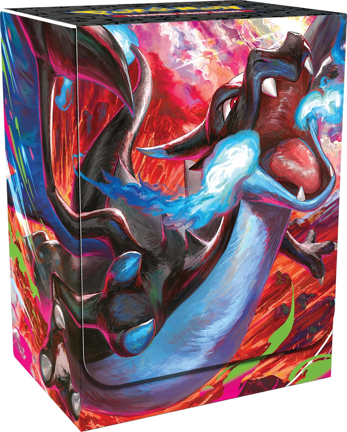 Pokémon: Colección Ultra Premium Mega Charizard X-ex del JCC Pokémon (Dos Cartas promocionales holográficas, 18 Sobres de expansión y Accesorios