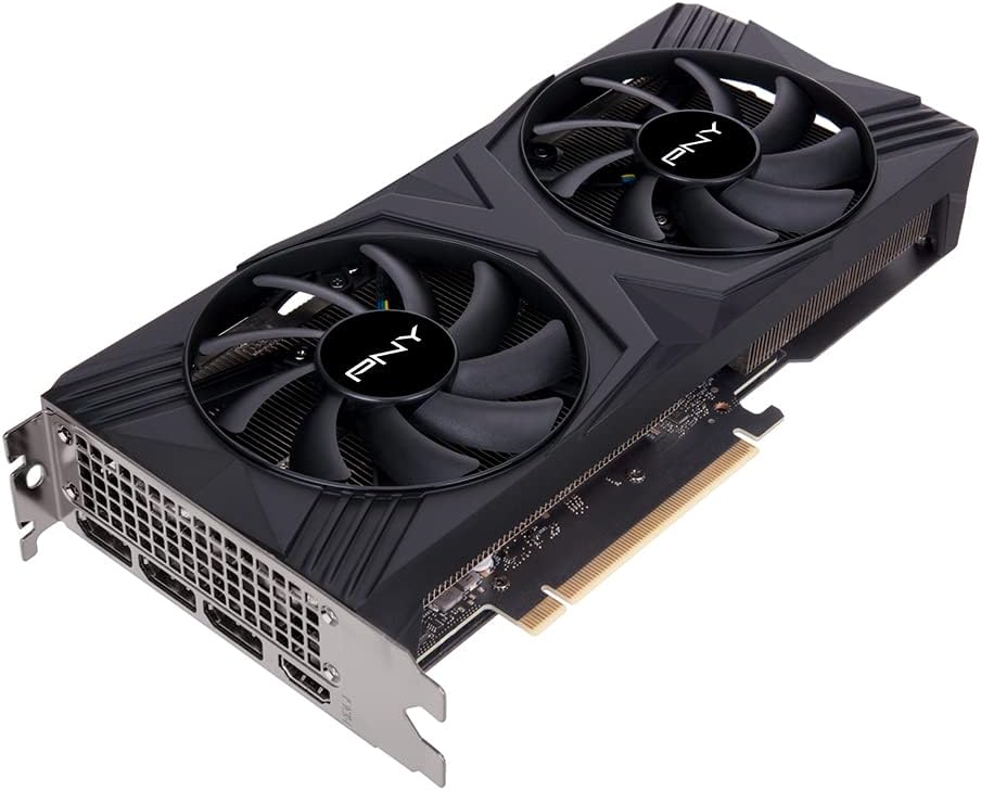 PNY GeForce RTX? 4060 Ti 16GB Verto Dual Fan Edition DLSS 3 Graphics Card