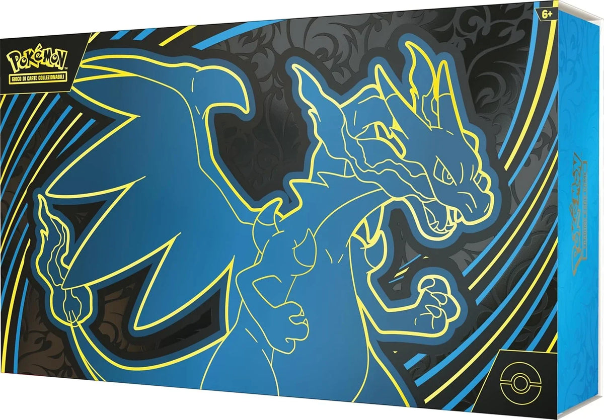 Pokémon: Colección Ultra Premium Mega Charizard X-ex del JCC Pokémon (Dos Cartas promocionales holográficas, 18 Sobres de expansión y Accesorios