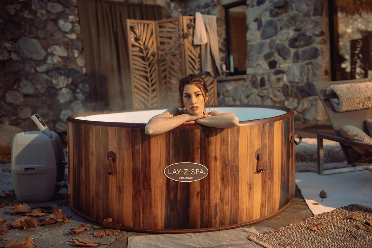 Lay-Z-Spa? Miami Airjet? 2-4 Person Round Inflatable Hot Tub