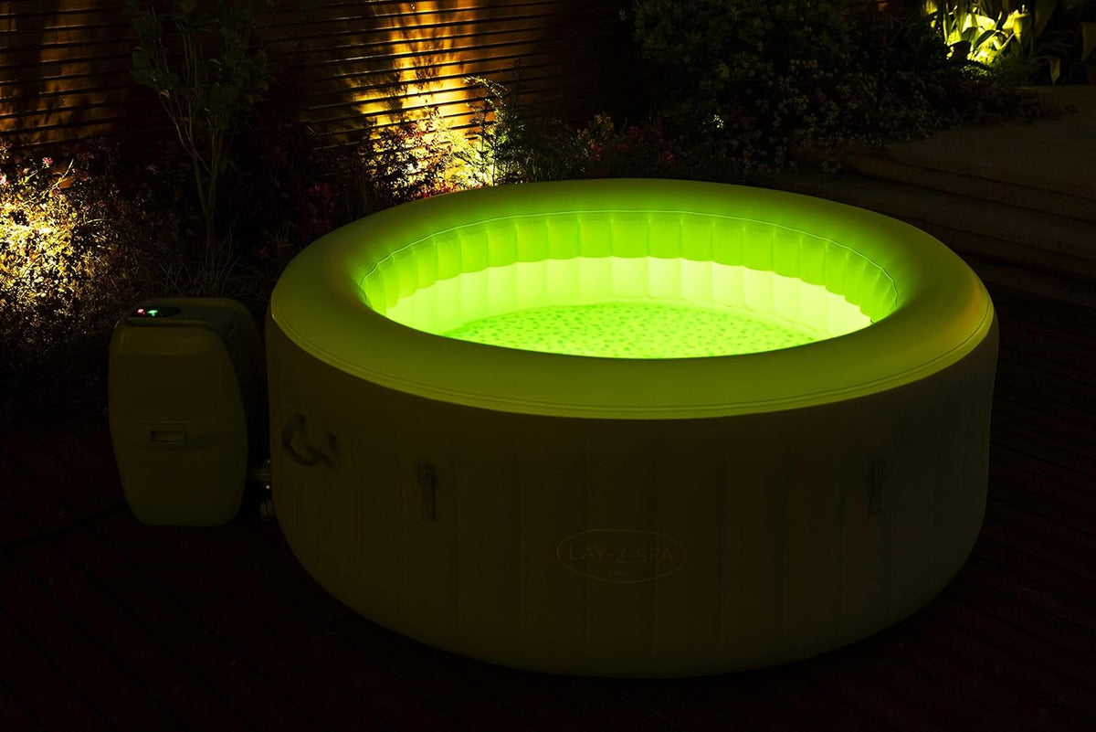 Lay-Z-Spa? Miami Airjet? 2-4 Person Round Inflatable Hot Tub
