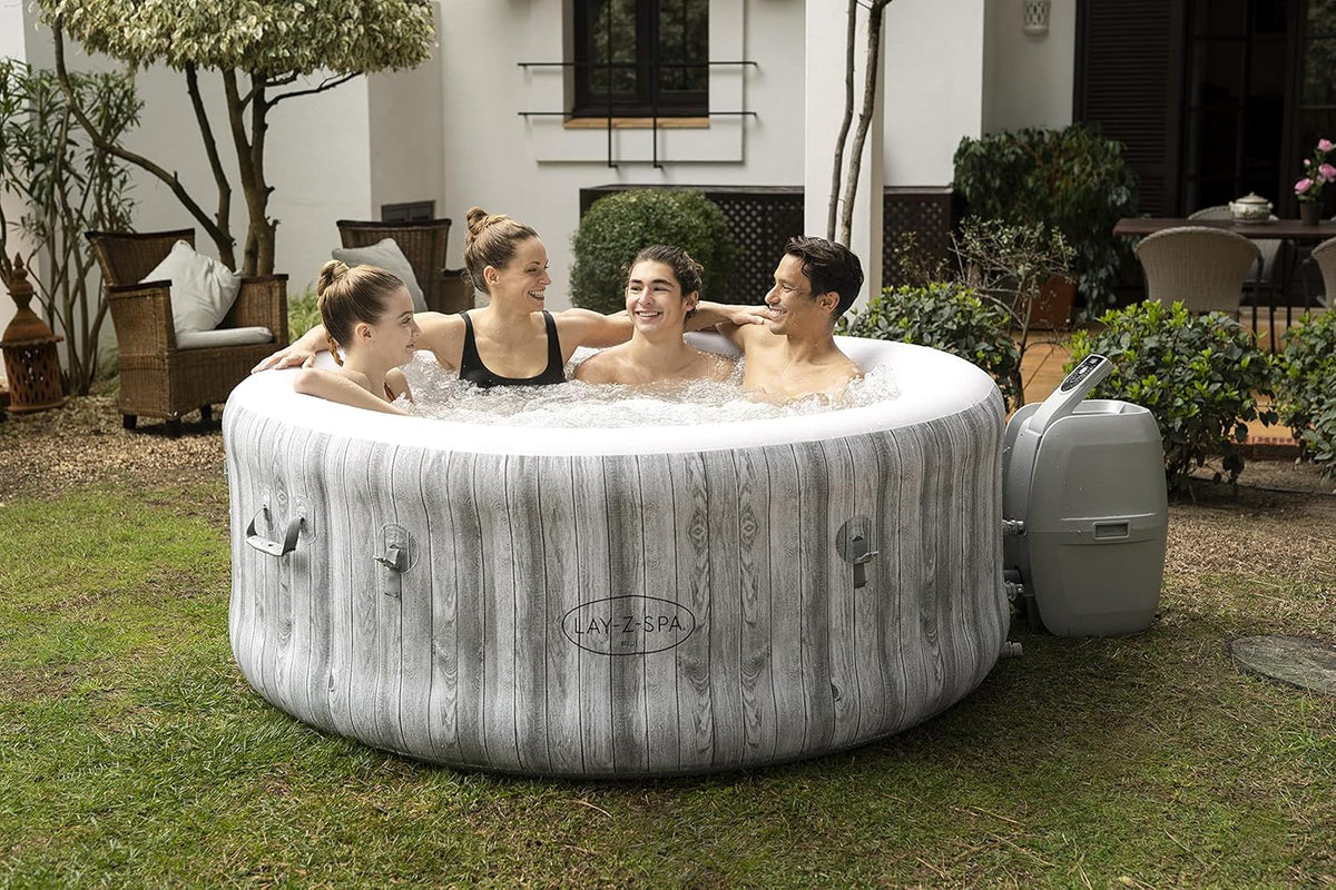 Lay-Z-Spa? Miami Airjet? 2-4 Person Round Inflatable Hot Tub