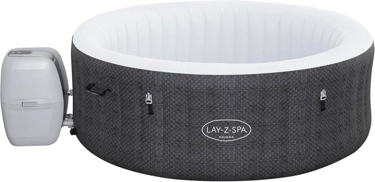 Lay-Z-Spa? Miami Airjet? 2-4 Person Round Inflatable Hot Tub