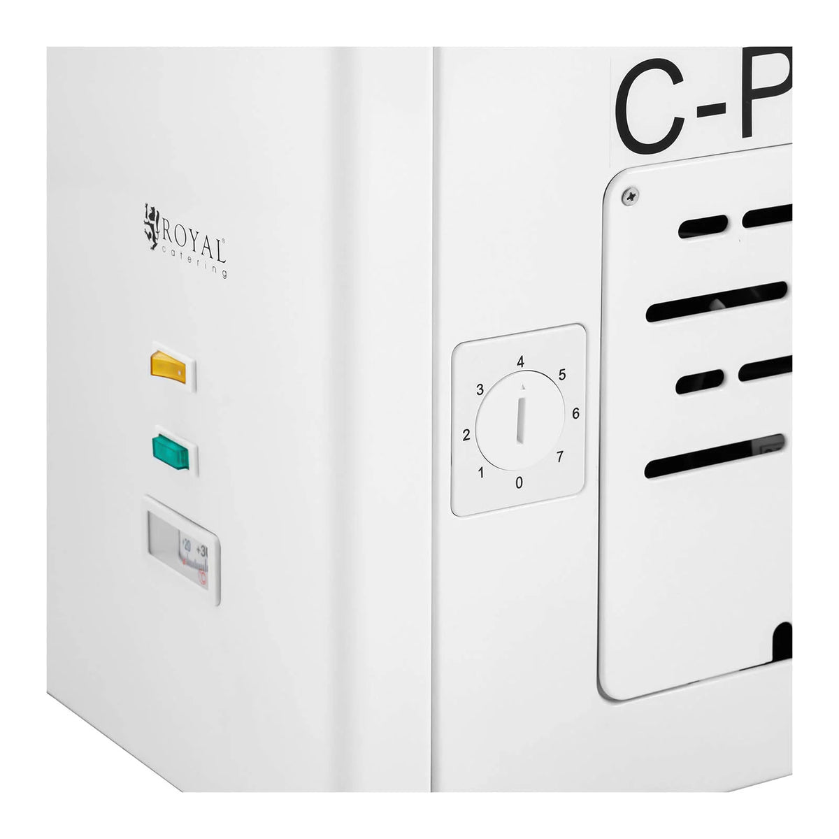 Large professional horizontal chest freezer (volume: 180 liters, refrigerant: R290, power: 180 watts, temperature range: -30 5Spend, materials: steel/aluminum) 14_0005274 -