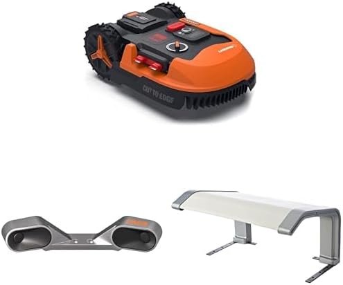 Landroid Plus WR167E Smart Connected Robotic Lawnmower, 700 m2 Max. 800 m2, Easy Installation, Configurable, 35% Slope, Rain Sensor, Cuts Close to Edges, Fast Mowing