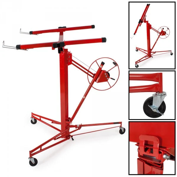 XXL plasterboard lifter, DIY workshop tools, 295 cm, 68 kg max, 3408036/2 -