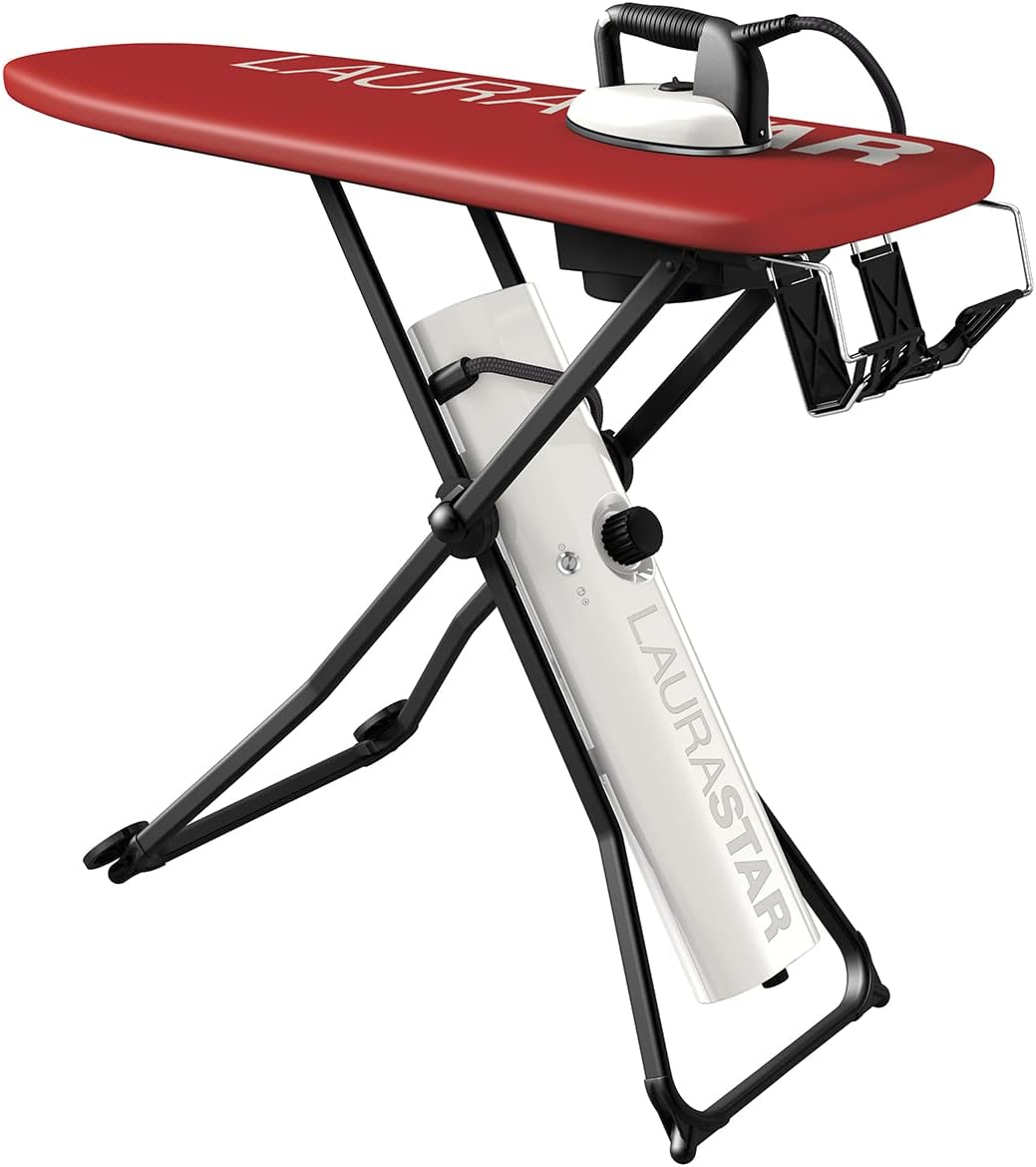 Laurastar GO+ Ironing System, Hygienic Steam Eliminates Bacteria and Dust Mites, Active Board