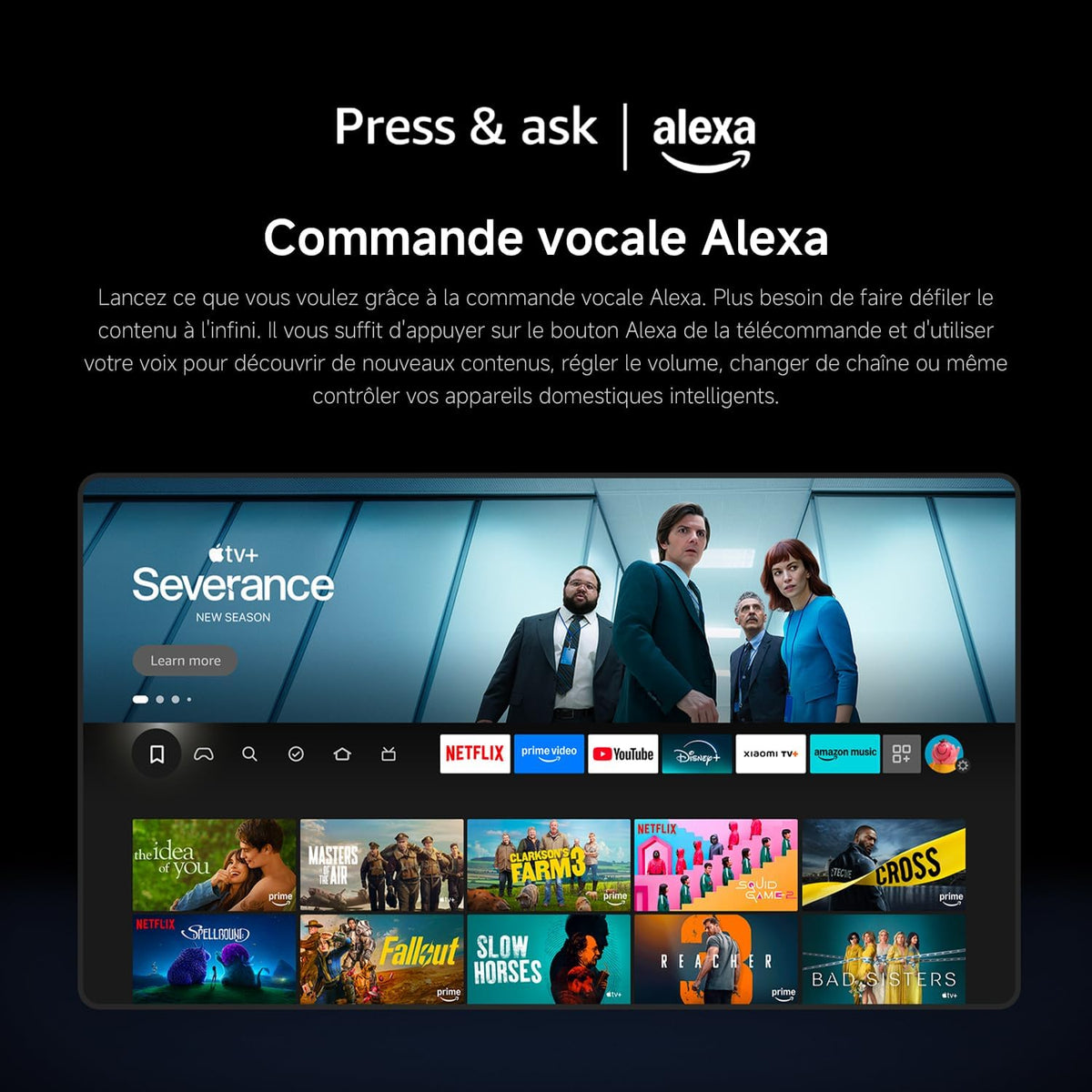 Xiaomi F 50 127 cm (50 Inch) 4K UHD Smart TV with Fire TV, Alexa Voice Control, HDR10, MEMC, Game Boost Mode, 120Hz, 2GB+32GB, and AirPlay Compatible